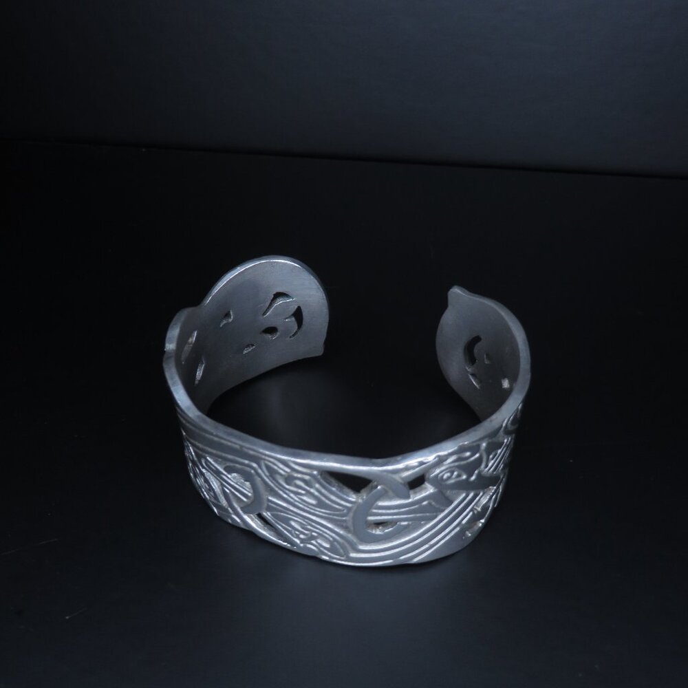 Silver Metal Cuff - image 5